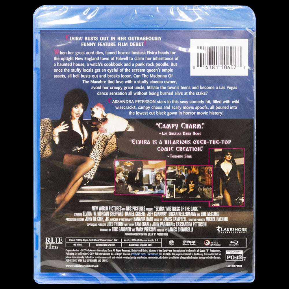 Elvira Mistress Of The Dark Blu-Ray - Kreepsville