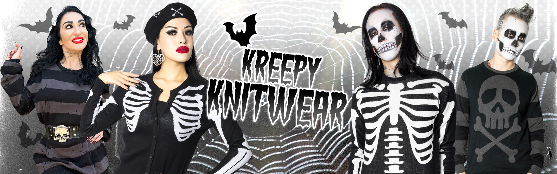 Shop kreepy knitwear!