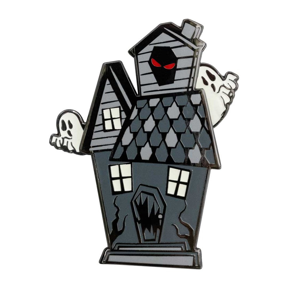 Haunted House Moving Enamel Pin - Kreepsville