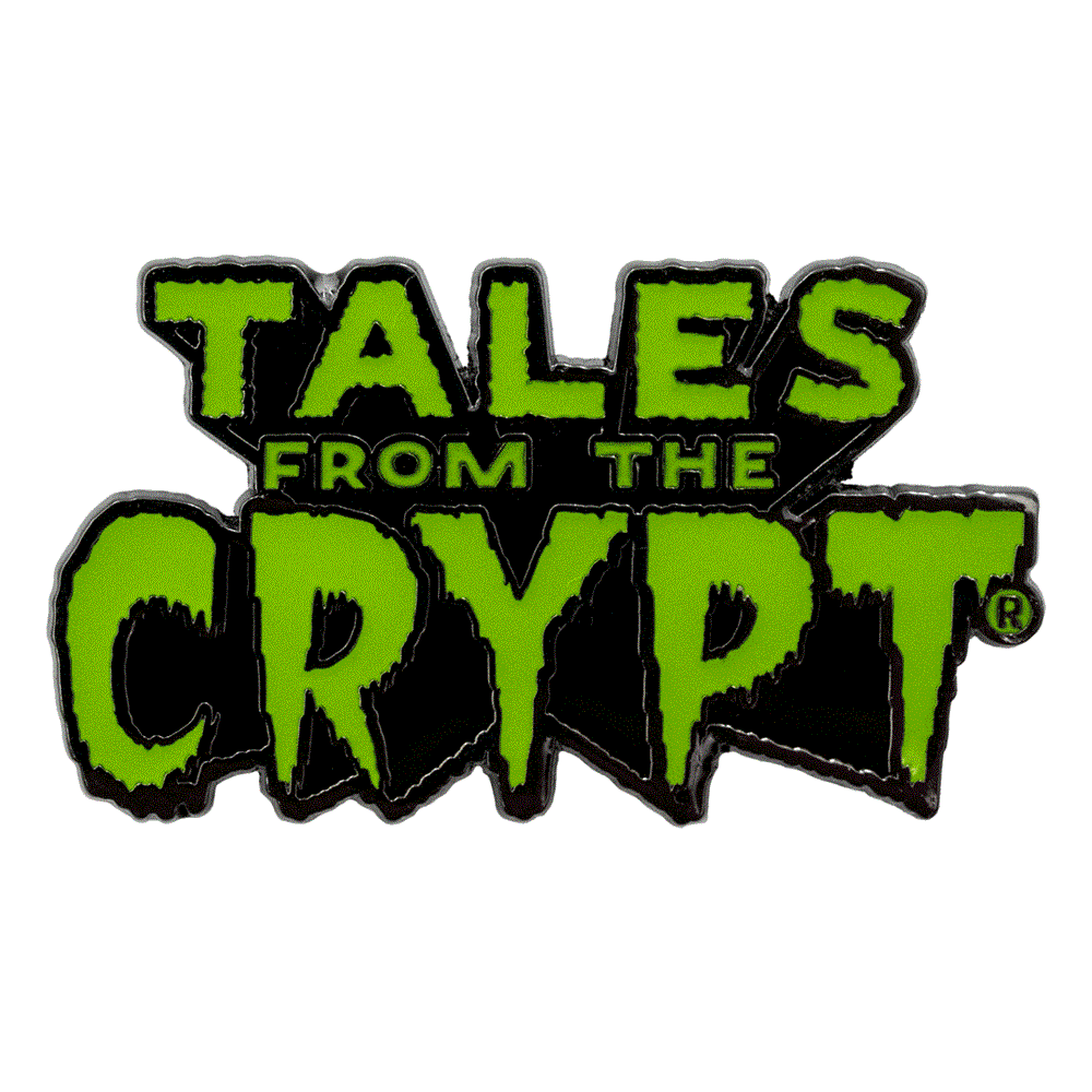 Tales From The Crypt Logo Glow Enamel Pin Badge