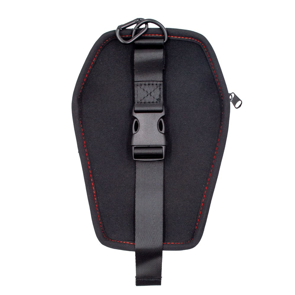Vincent Price Red Repeat Coffin Clip Pouch