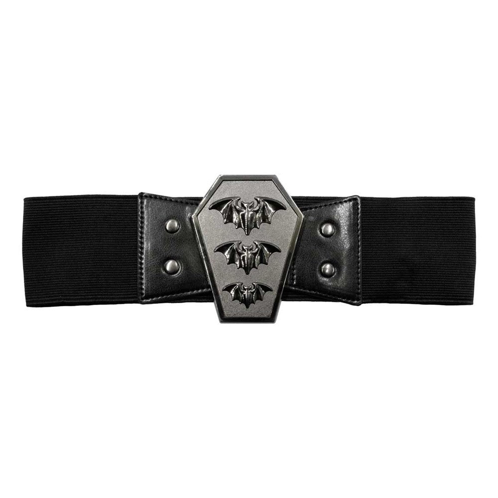 Elastic Waist Belt Bat Coffin - Kreepsville