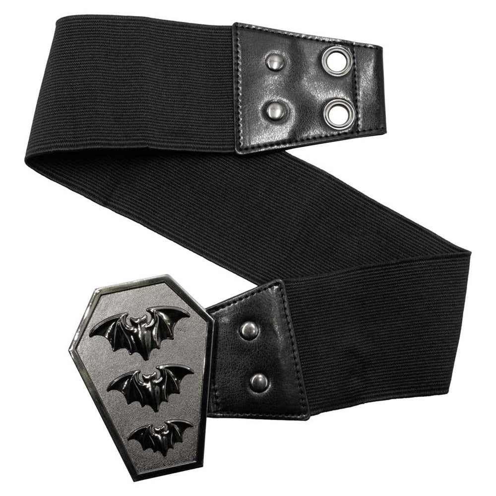 Elastic Waist Belt Bat Coffin - Kreepsville