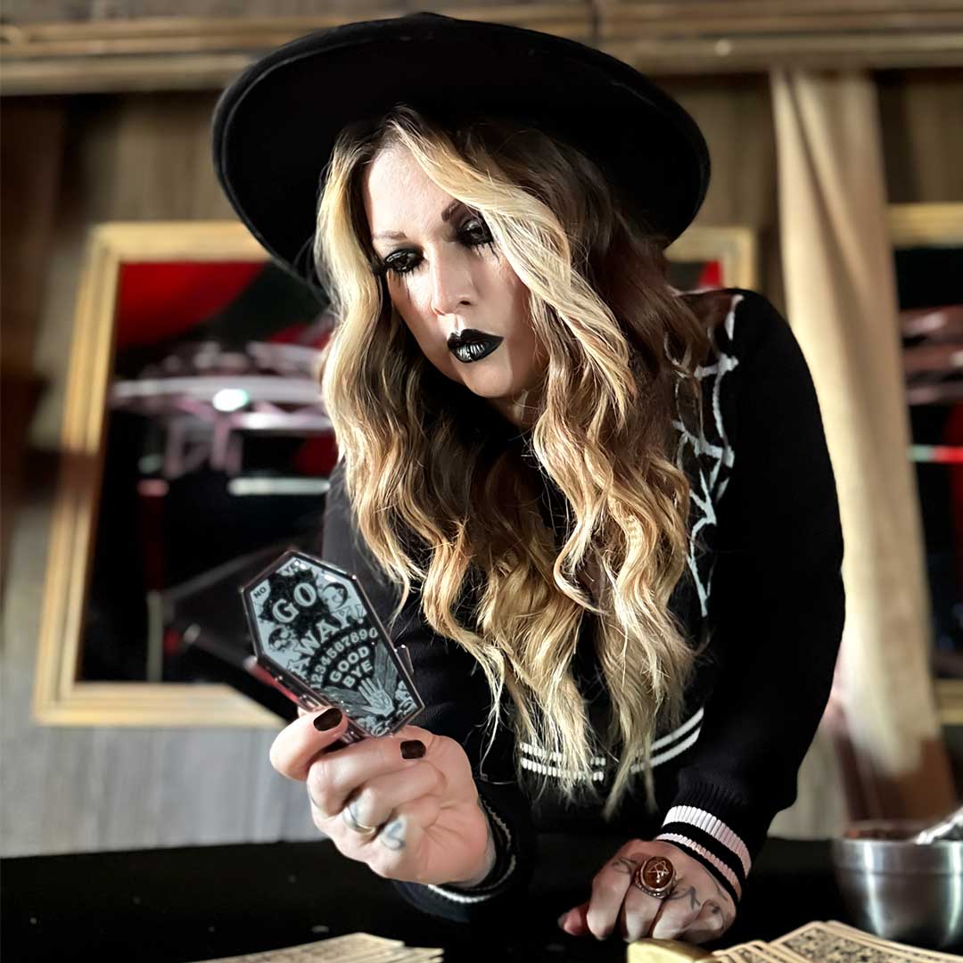 Go Away Ouija Coffin Compact - Kreepsville