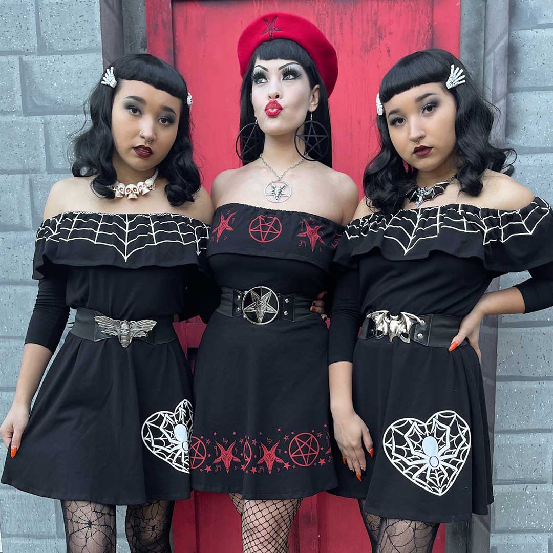 Ruffle Dress Web Heart - Kreepsville