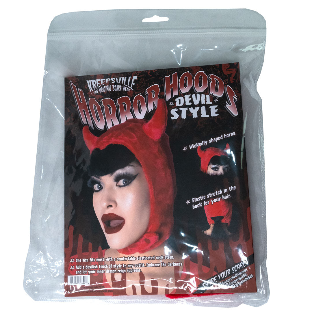 Devil Red Horror Hood - Kreepsville