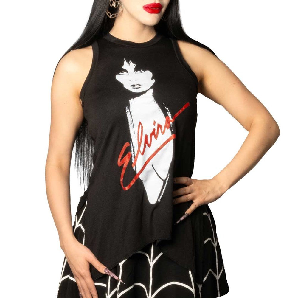 Elvira 1983 Shark Bite Top - Kreepsville
