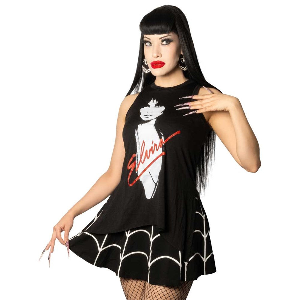 Elvira 1983 Shark Bite Top - Kreepsville