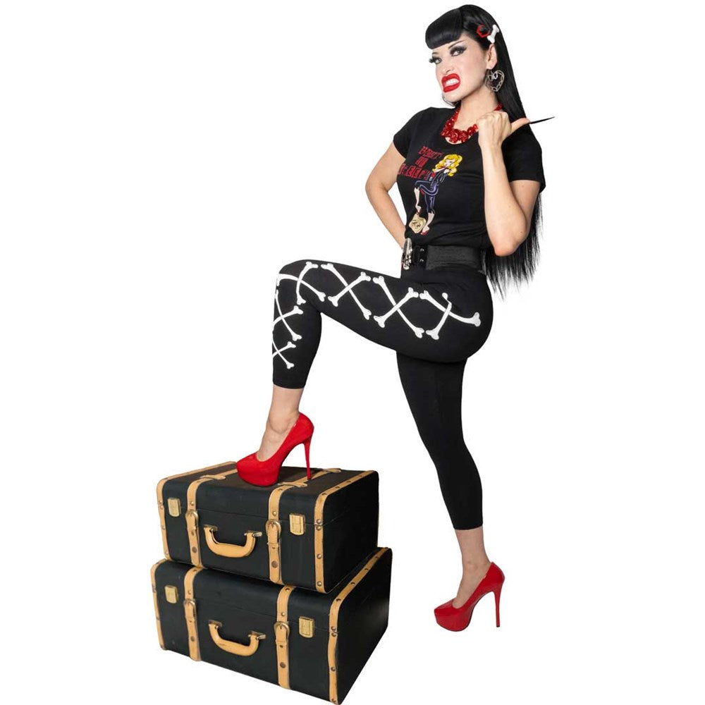 Traci Lords Beat It Kreep Viva Womens Baby Tee - Kreepsville