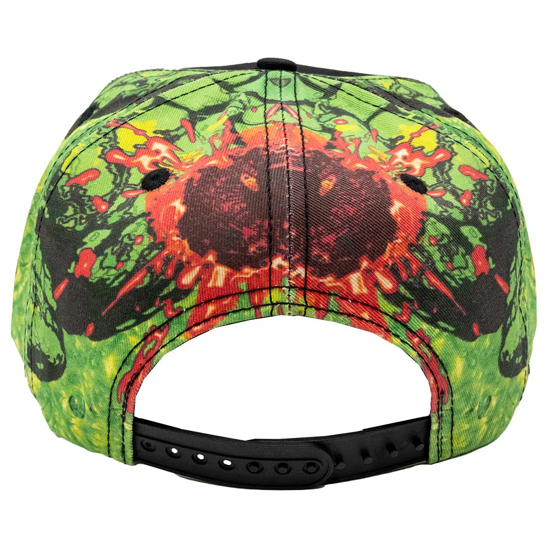 Zombie Bite Sublimation Baseball Hat - Kreepsville