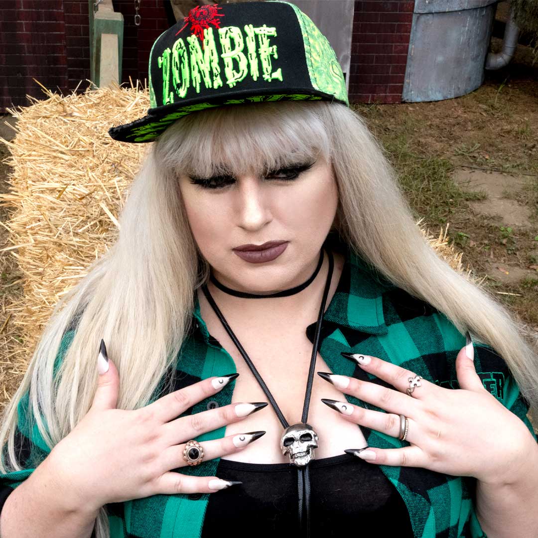 Zombie Bite Sublimation Baseball Hat - Kreepsville