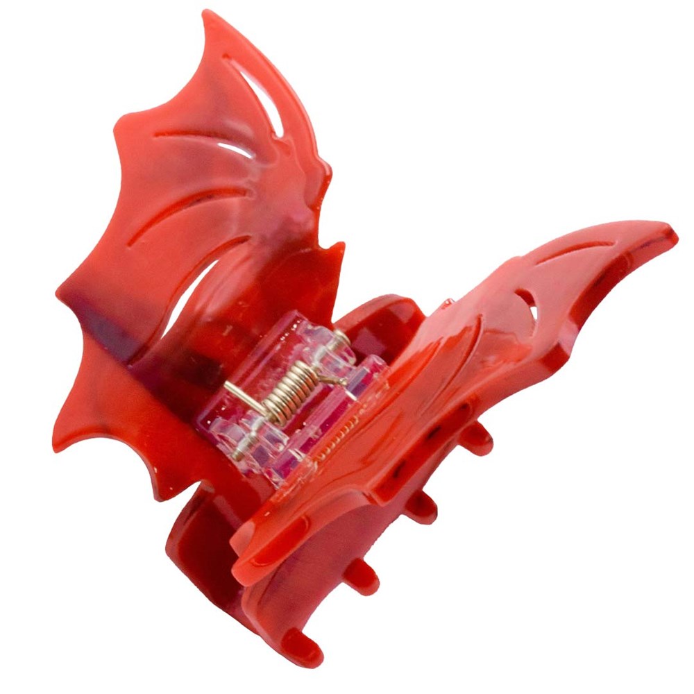 Bat Hair Claw Clip Red - Kreepsville