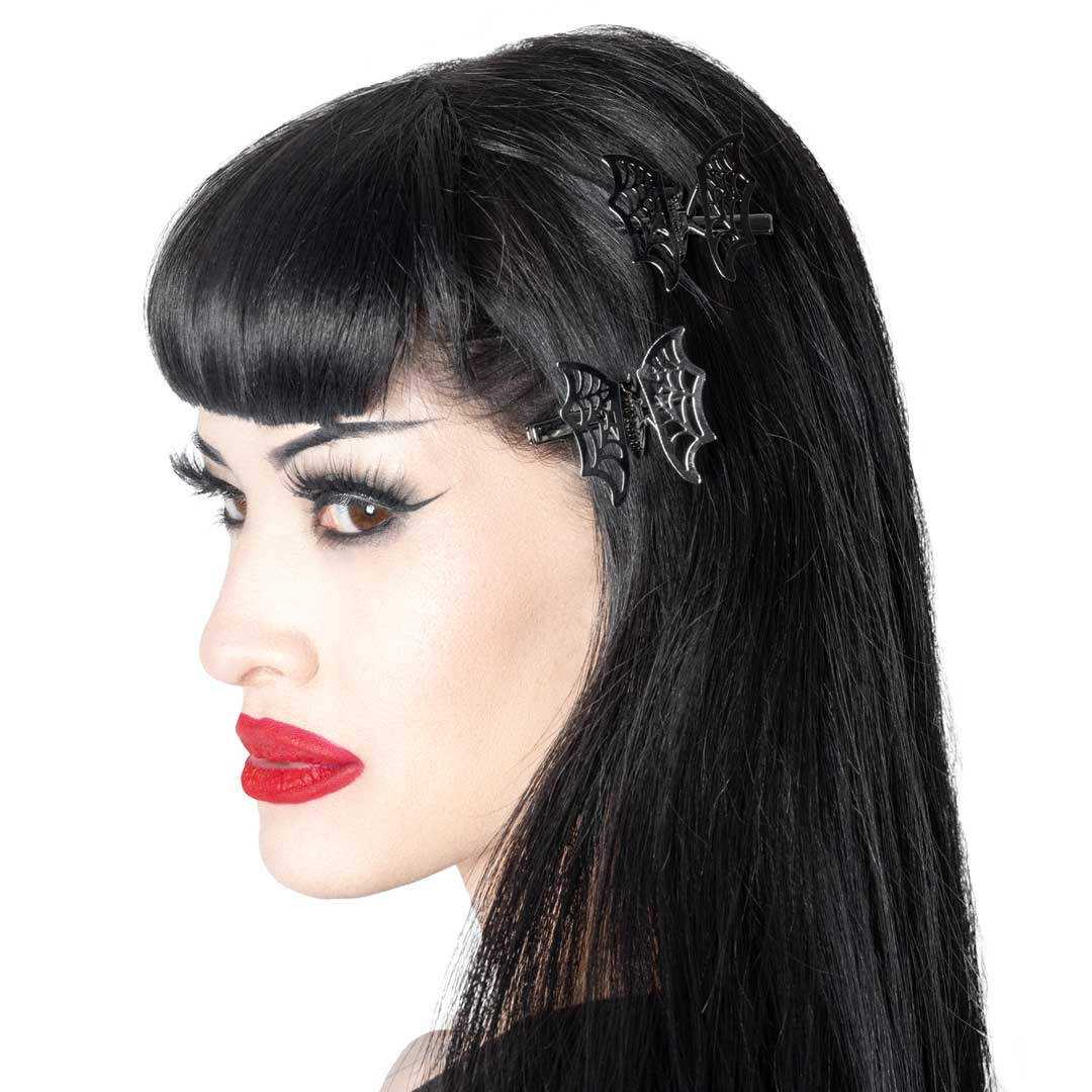 Bat Spring Web Wing Clip - Kreepsville