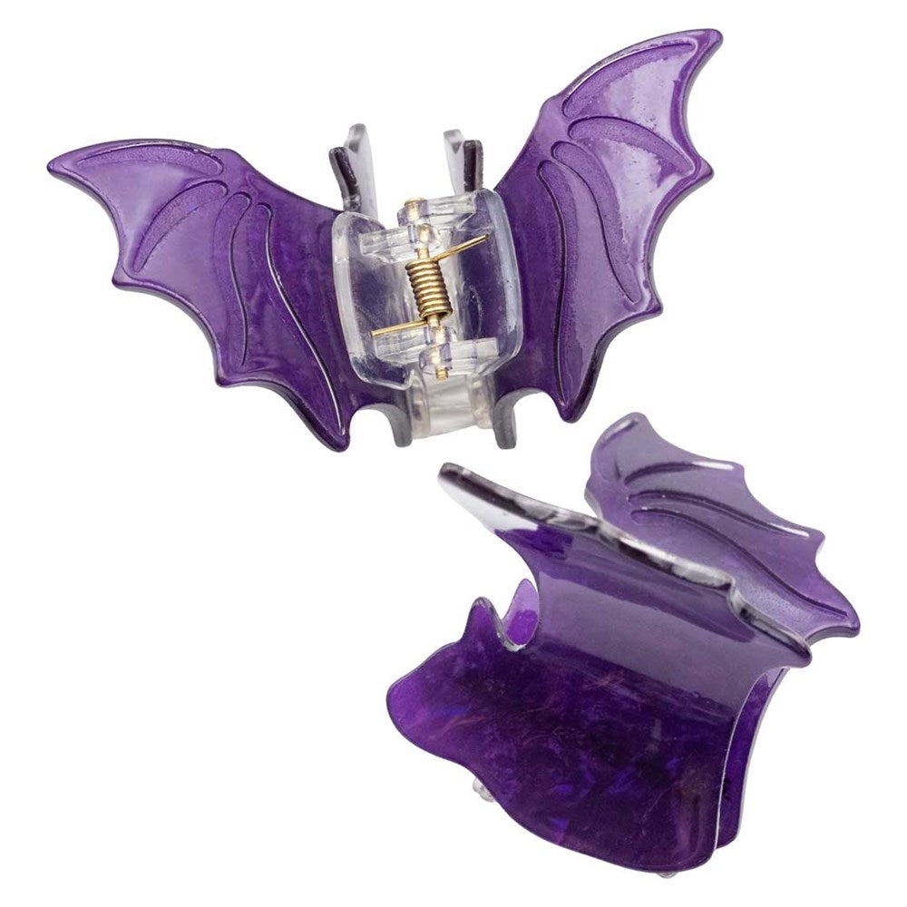 Bat Med Claw Clip Set Purple - Kreepsville