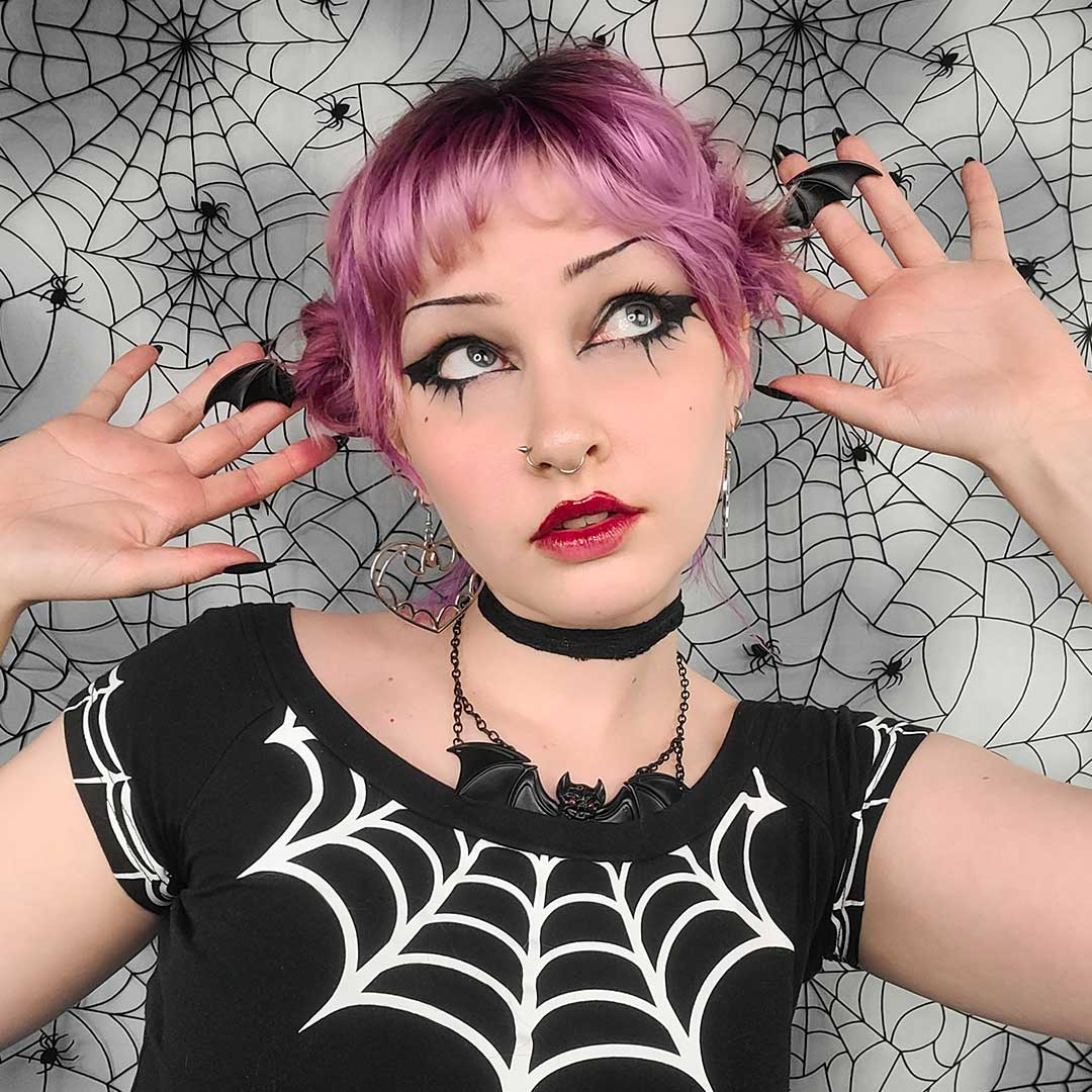 Batwing Hair Sticks - Kreepsville