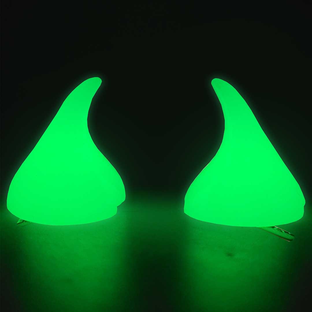Horror Hair Horns - Glow In Dark - Kreepsville