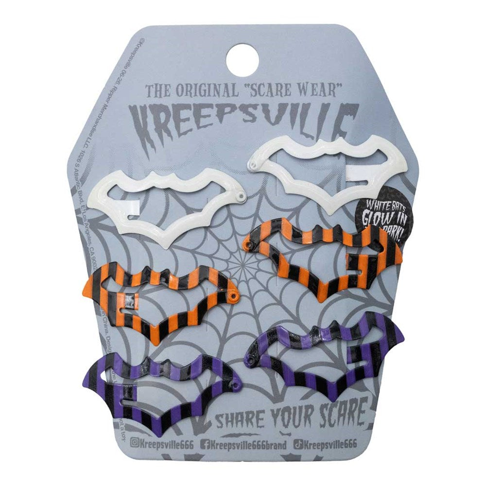Bat Snap Hair Clips Halloween