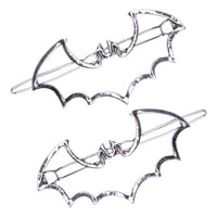 Thumbnail for Bat Outline Hair Clips Pair - Kreepsville