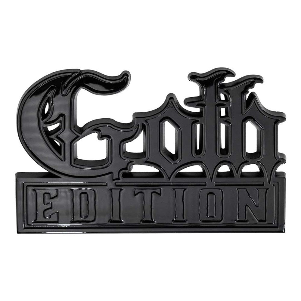 Goth Edition Black Stick On Emblem - Kreepsville