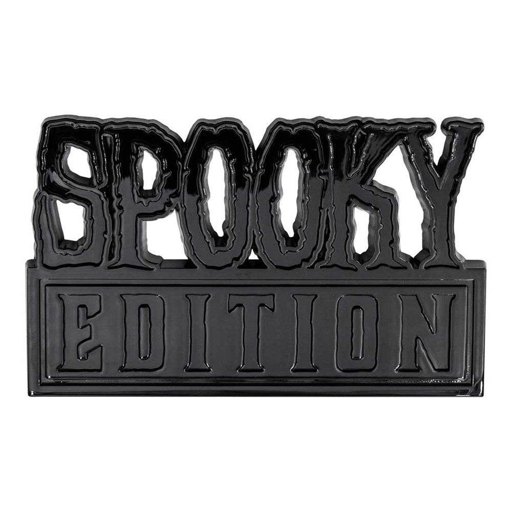 Spooky Edition Black Stick On Emblem