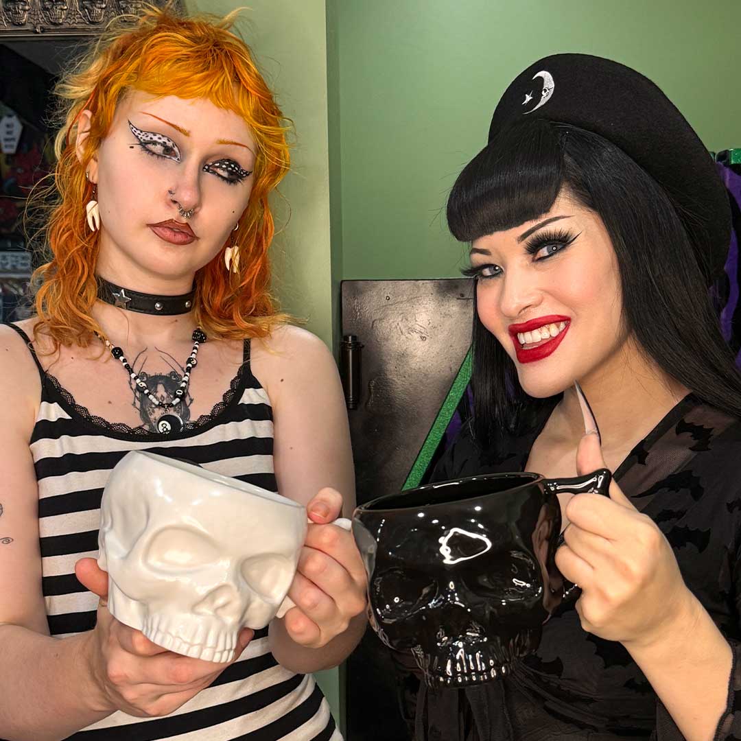 Anatomical Skull Mega Mug White - Kreepsville