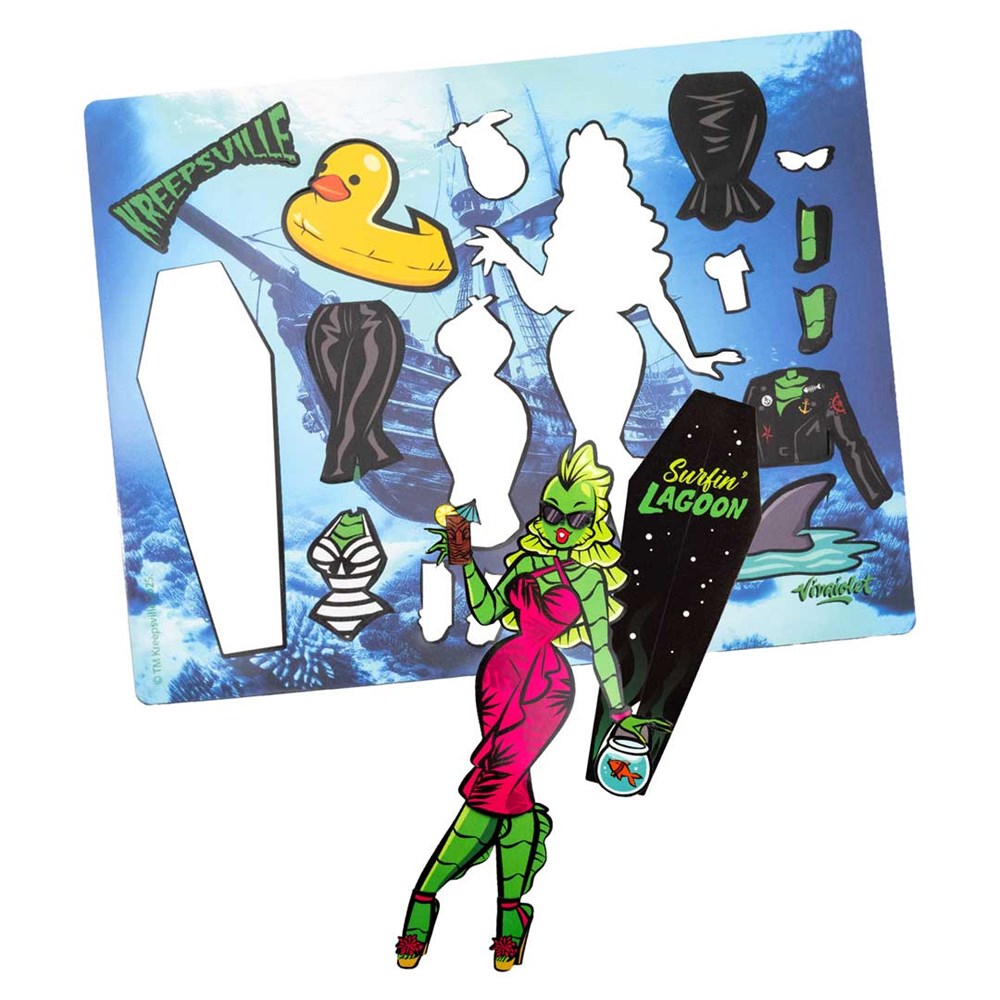 She Creature Dress Up Magnet Set - Kreepsville