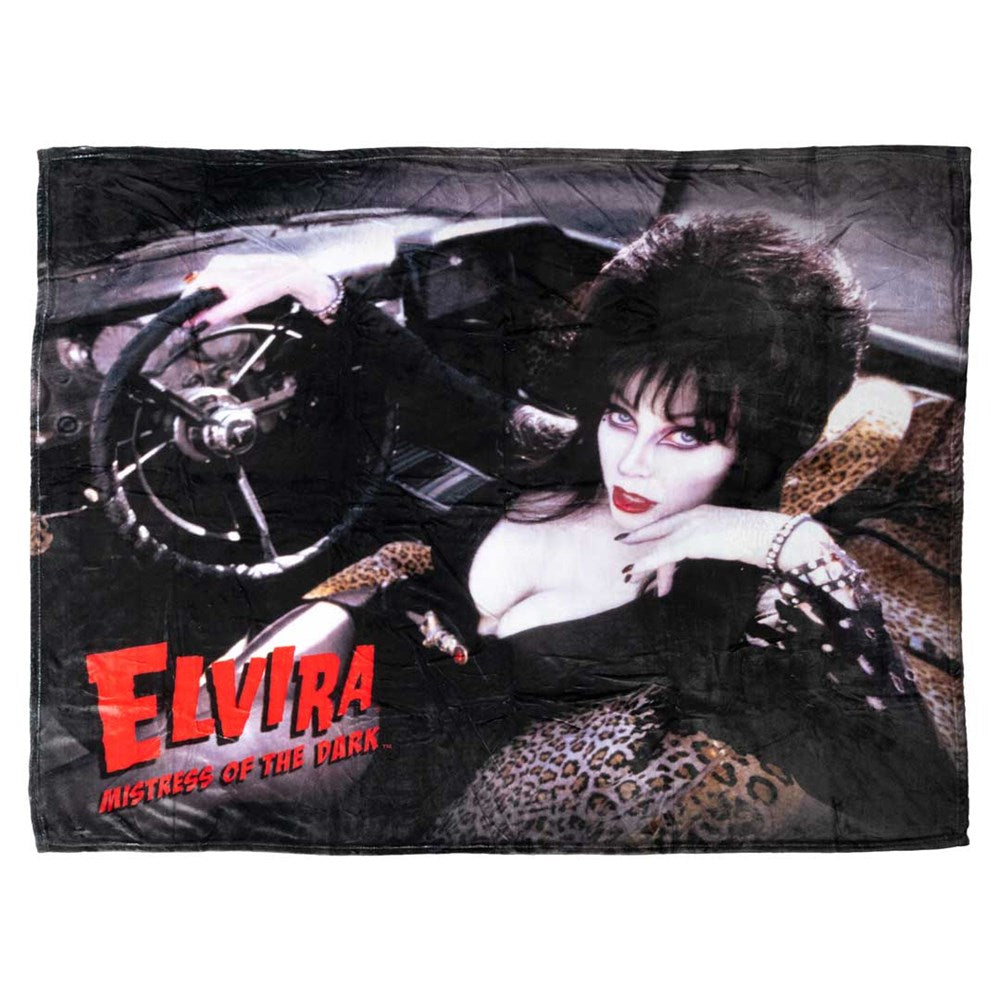 Elvira Macabre Mobile Throw Blanket - Kreepsville