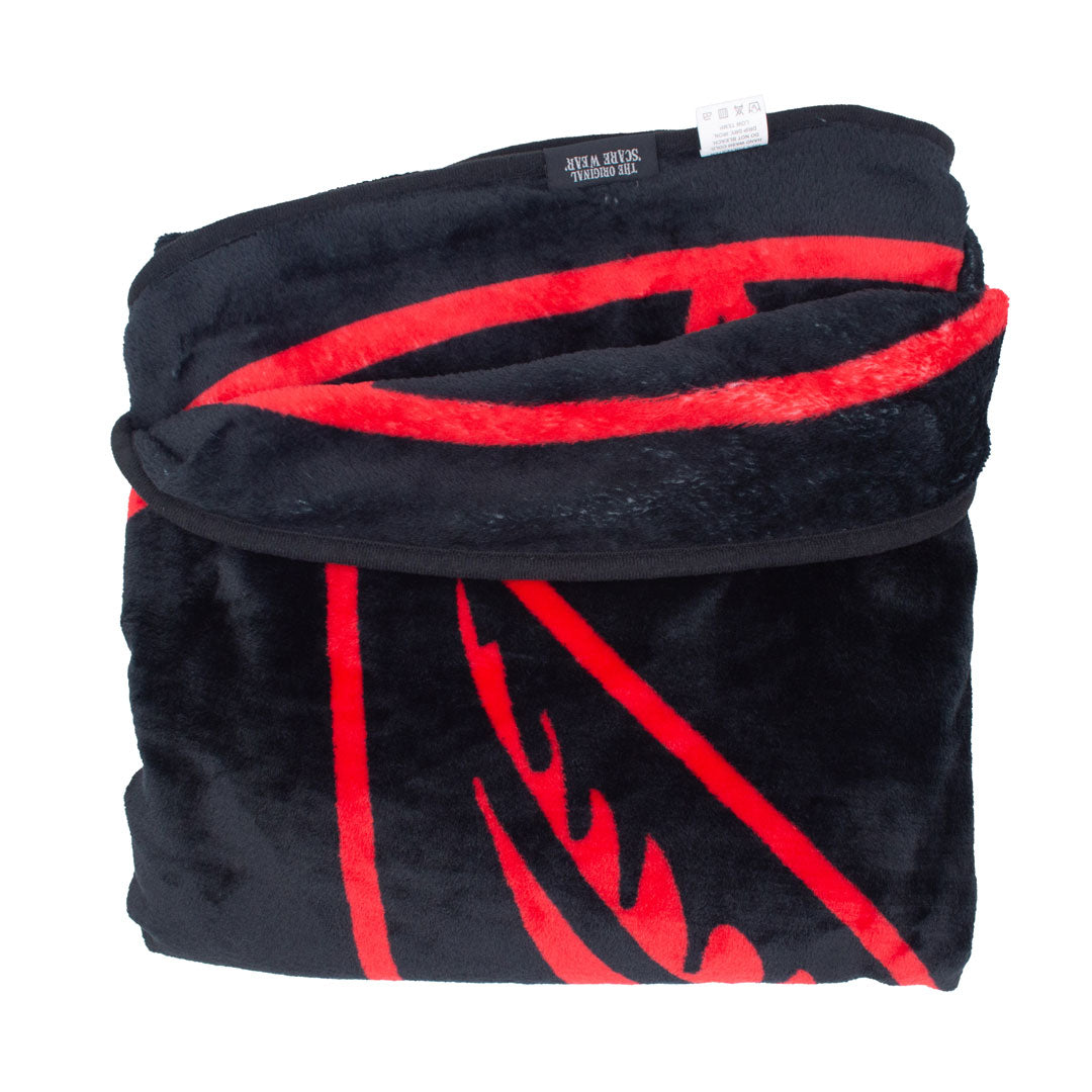 Satanic Circle Baphomet Throw Blanket - Kreepsville