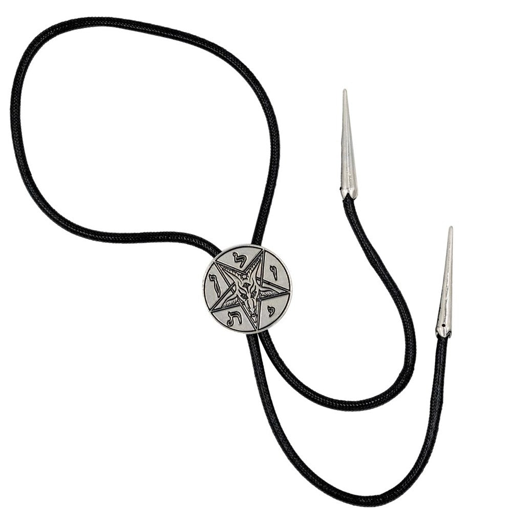 Satanic Circle Bolo Western Tie - Kreepsville