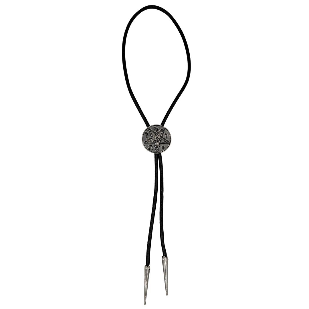 Satanic Circle Bolo Western Tie - Kreepsville