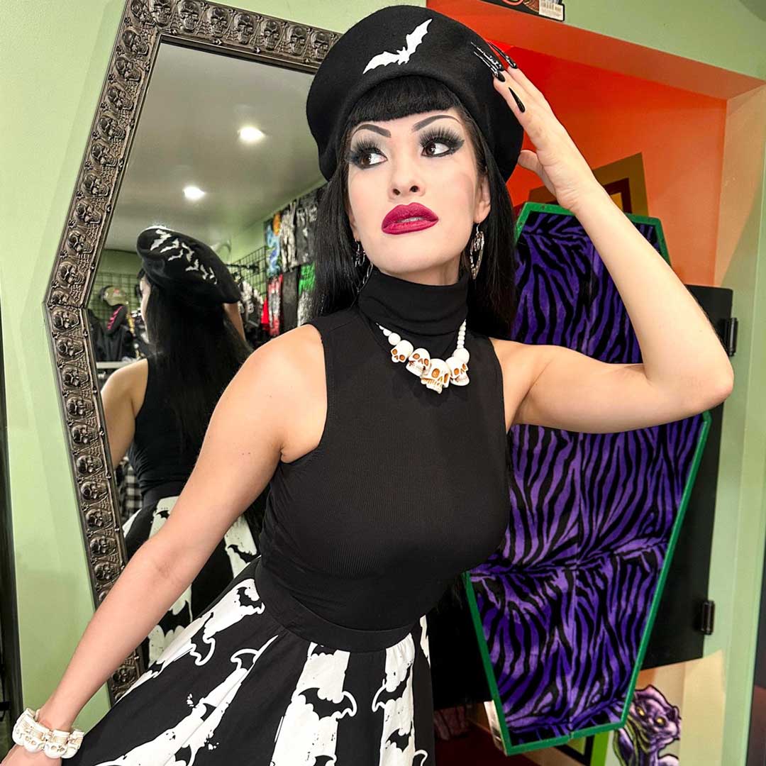 Skull Collection Necklace White - Kreepsville