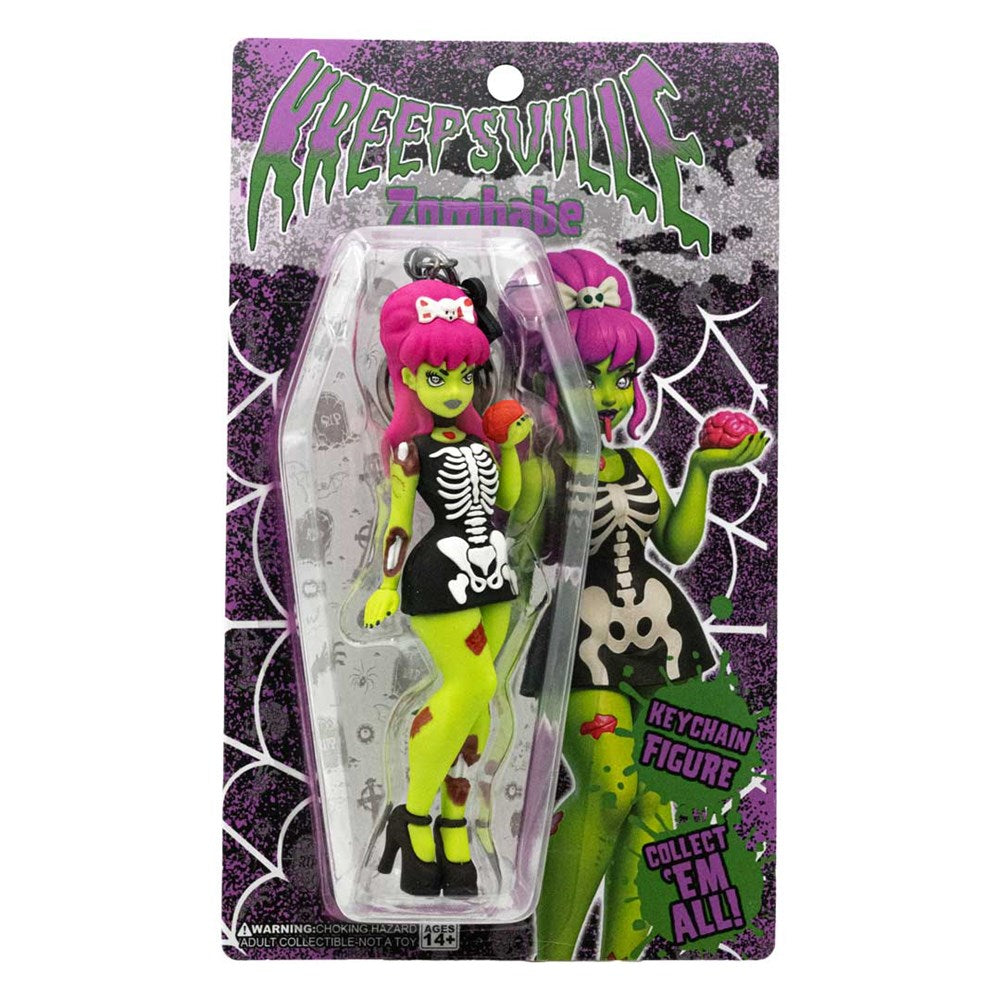 Zombabe 3D Vinyl Keychain - Kreepsville