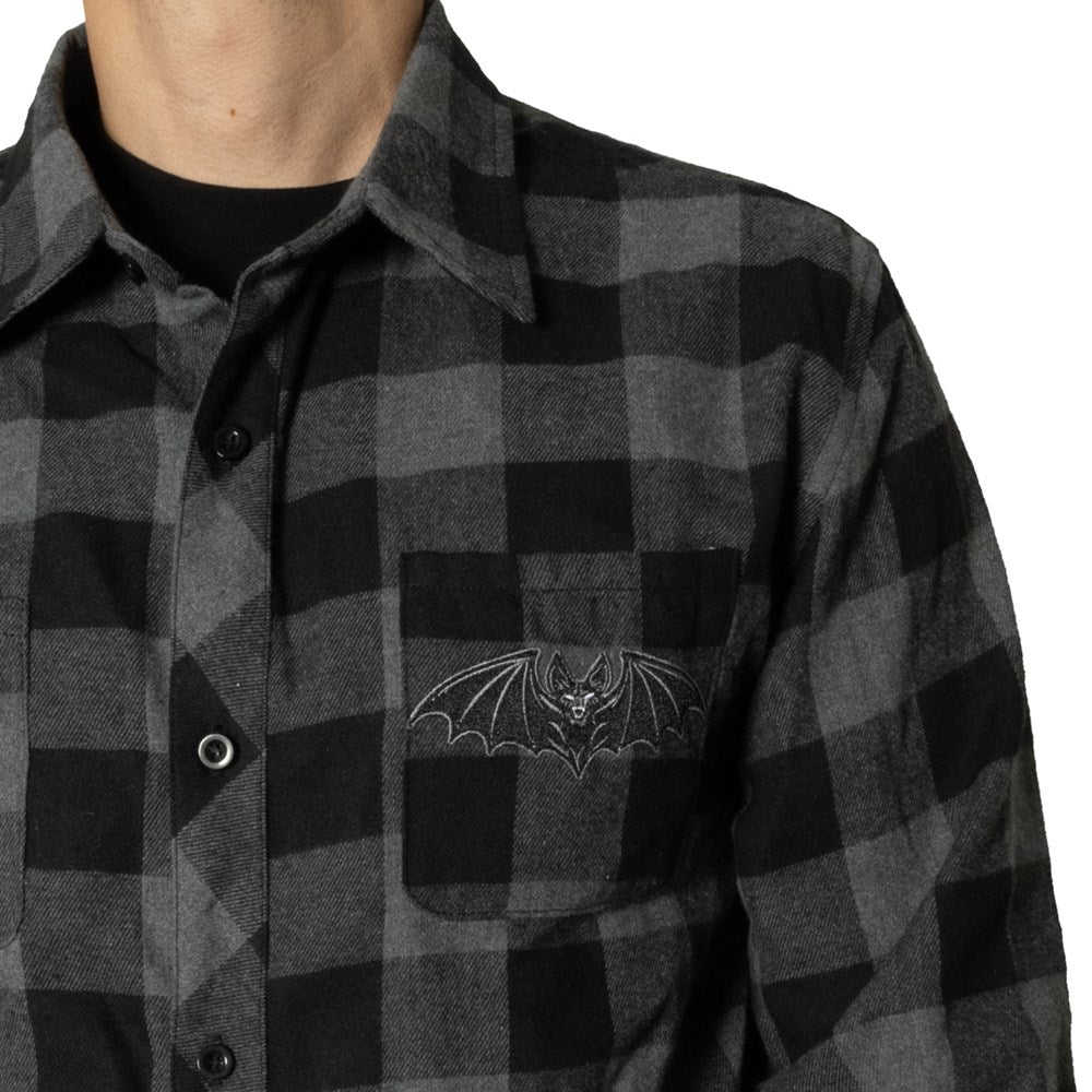 Creature of the Night Flannel Shirt