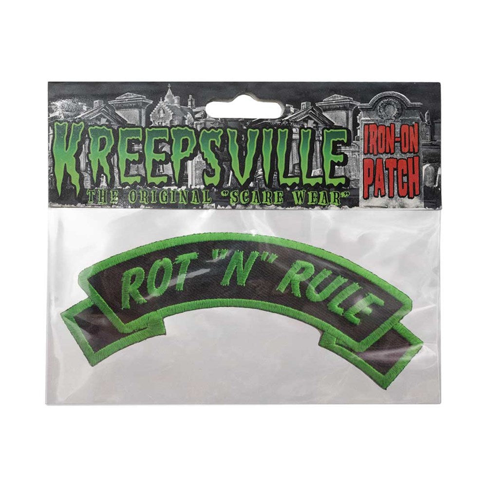 Arch Rot N Rule Patch - Kreepsville