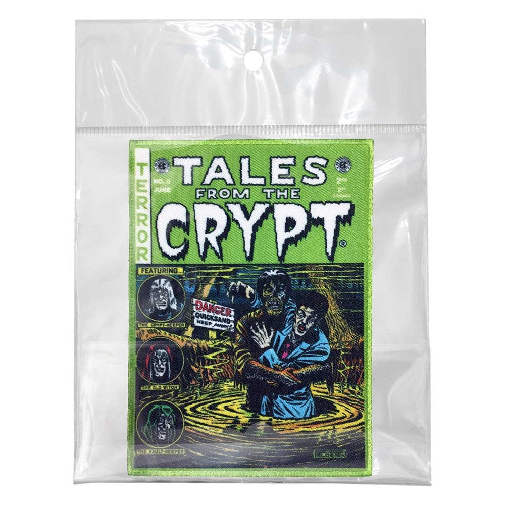 Tales From The Crypt Green Comic Patch - Kreepsville