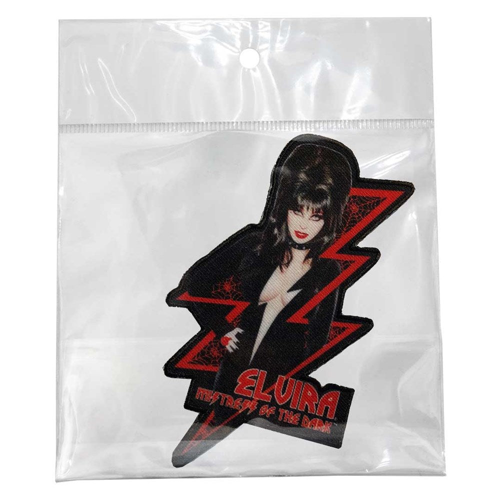 Elvira Red Bolt Patch - Kreepsville