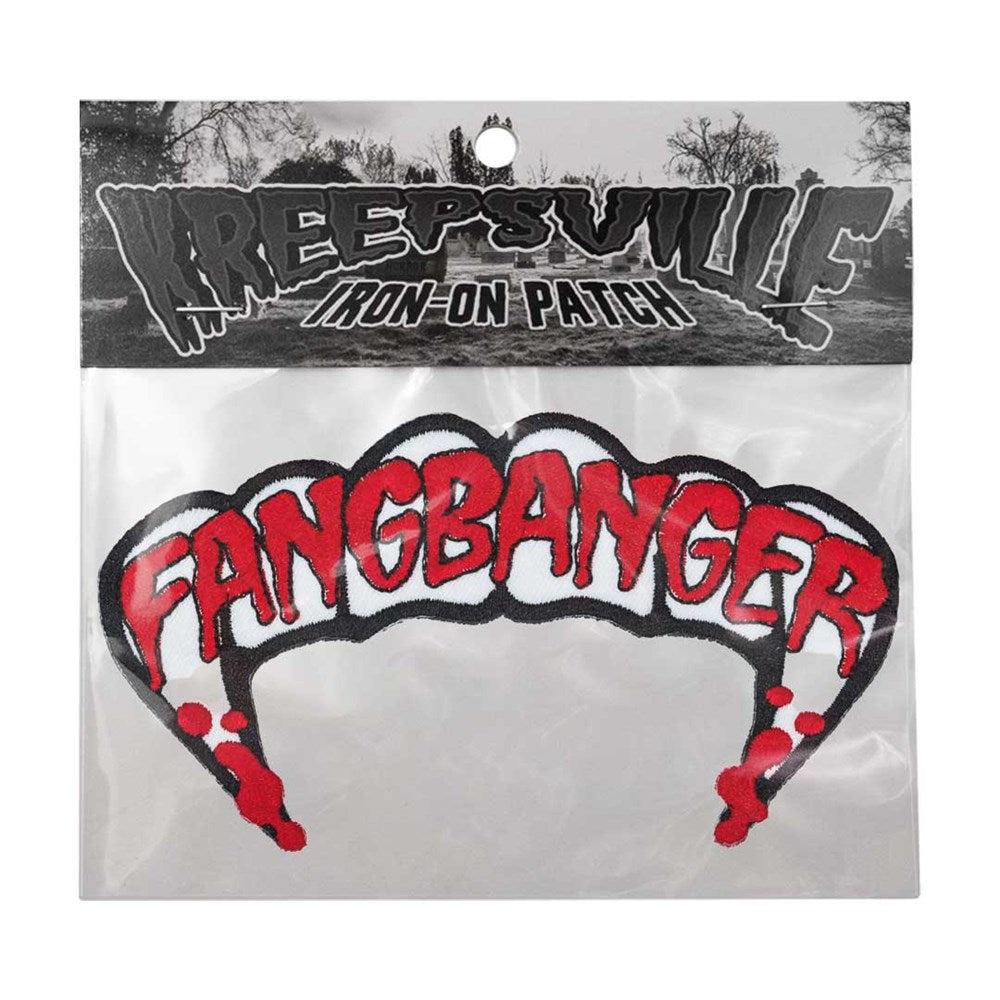 Fangbanger Teeth Patch - Kreepsville