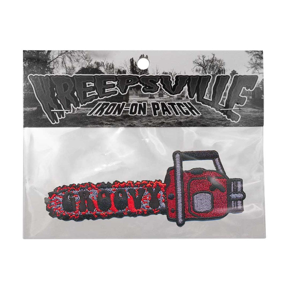Groovy Chainsaw Patch - Kreepsville