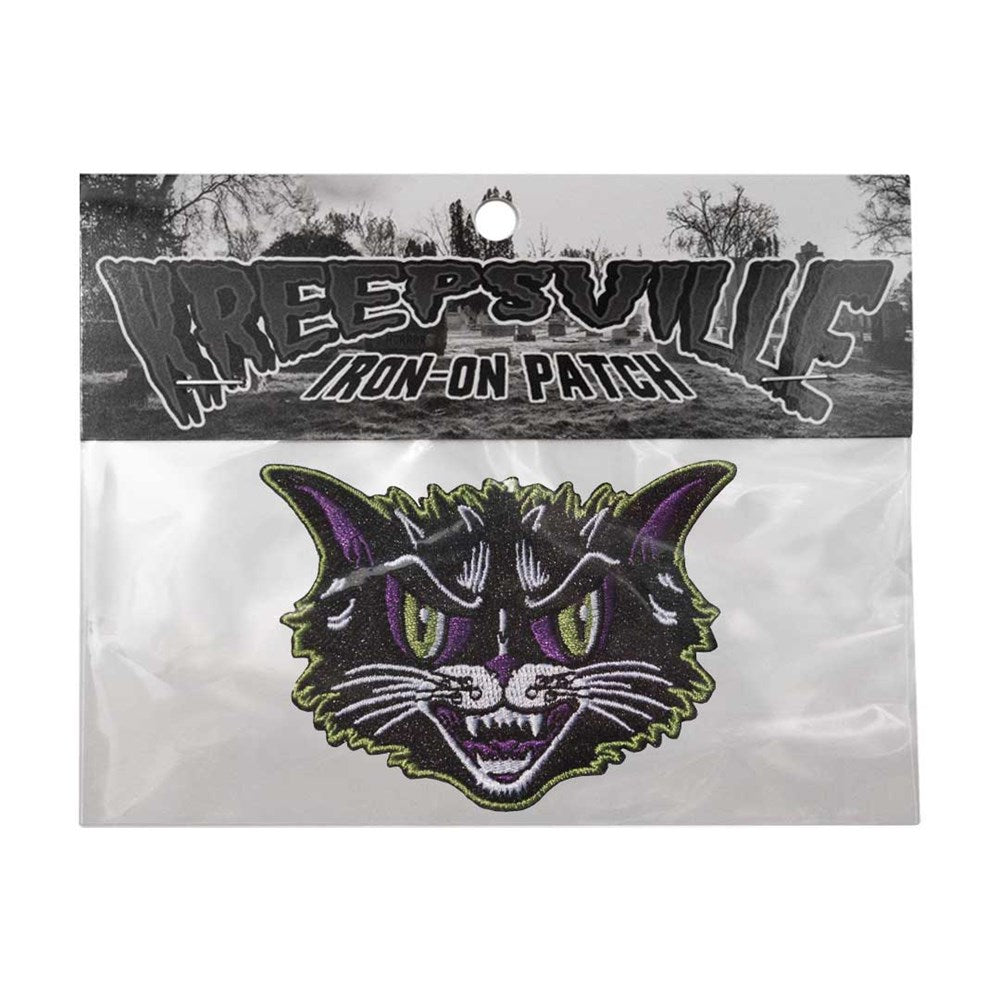 Kattitude Head Patch - Kreepsville