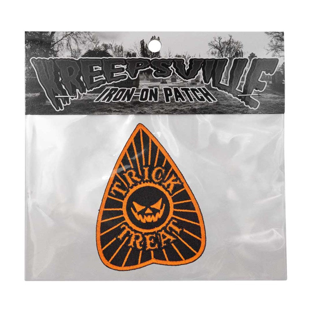 Trick Or Treat Planchette Patch - Kreepsville