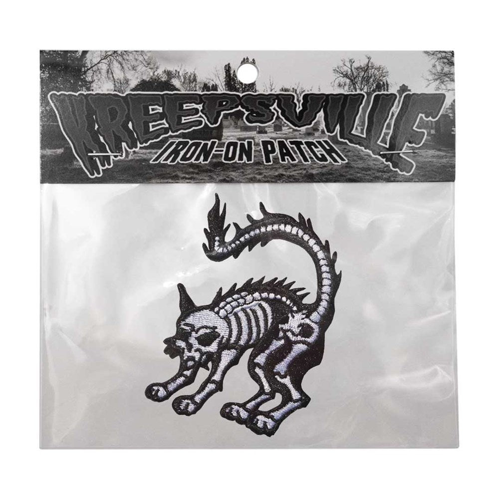 Xray Cat Mini Patch White - Kreepsville