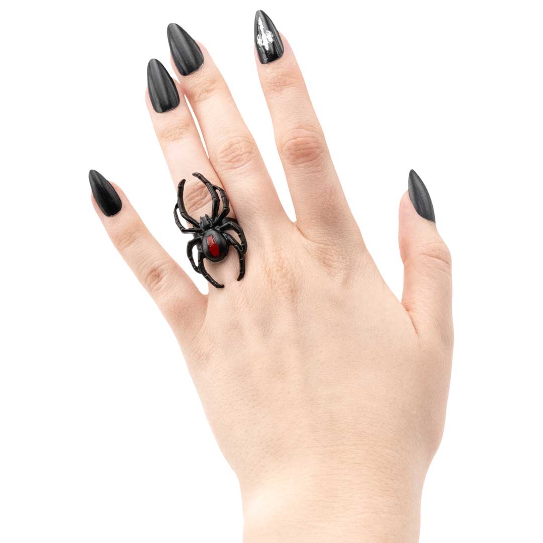 Black Widow Spider Ring - Kreepsville