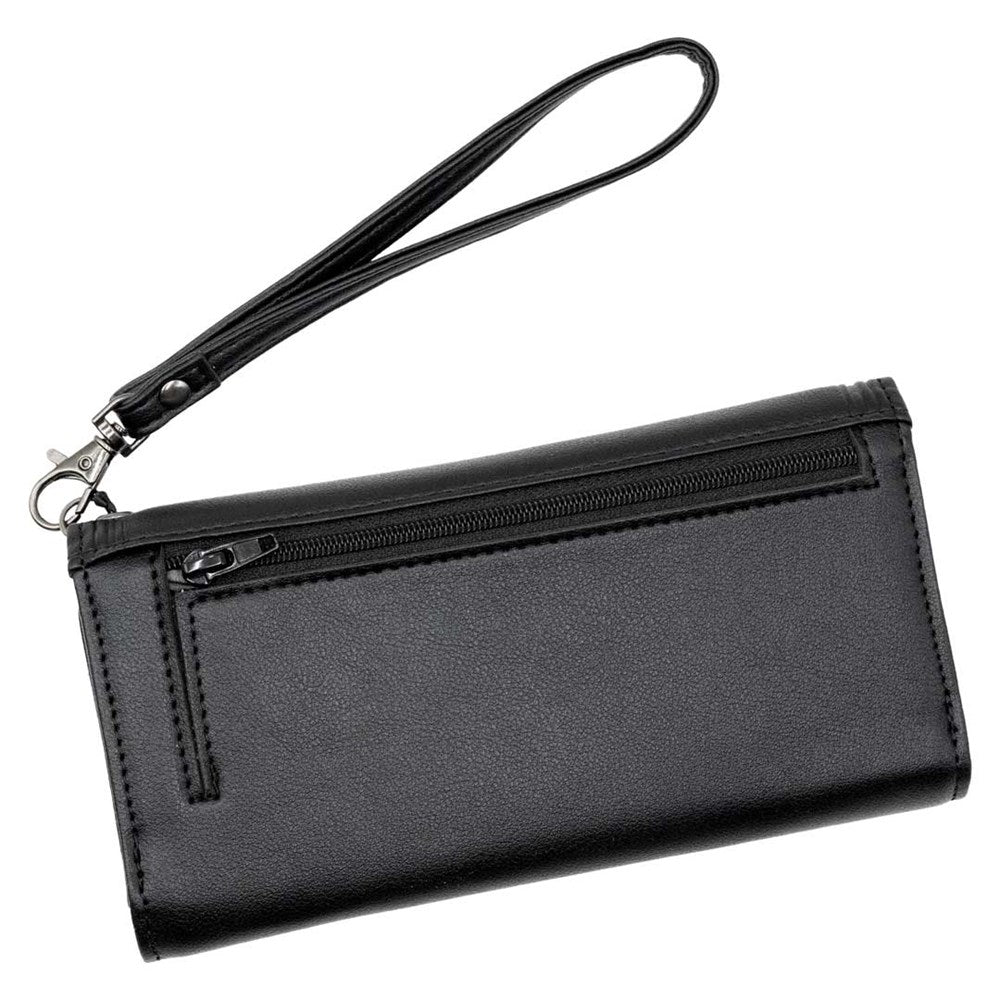 RIP Bat Embossed Trifold Wallet - Kreepsville