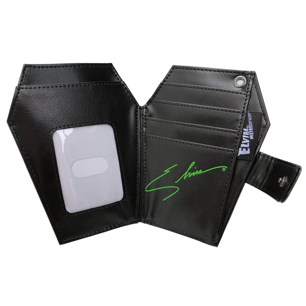 Elvira Coffin Wallet Leo Luggage - Kreepsville