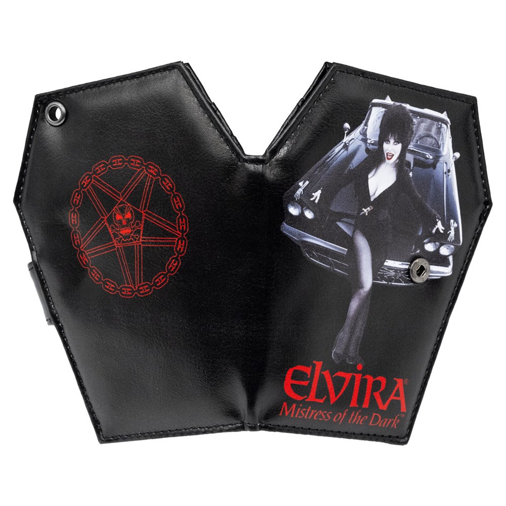 Elvira Coffin Wallet Macabre Mobile - Kreepsville