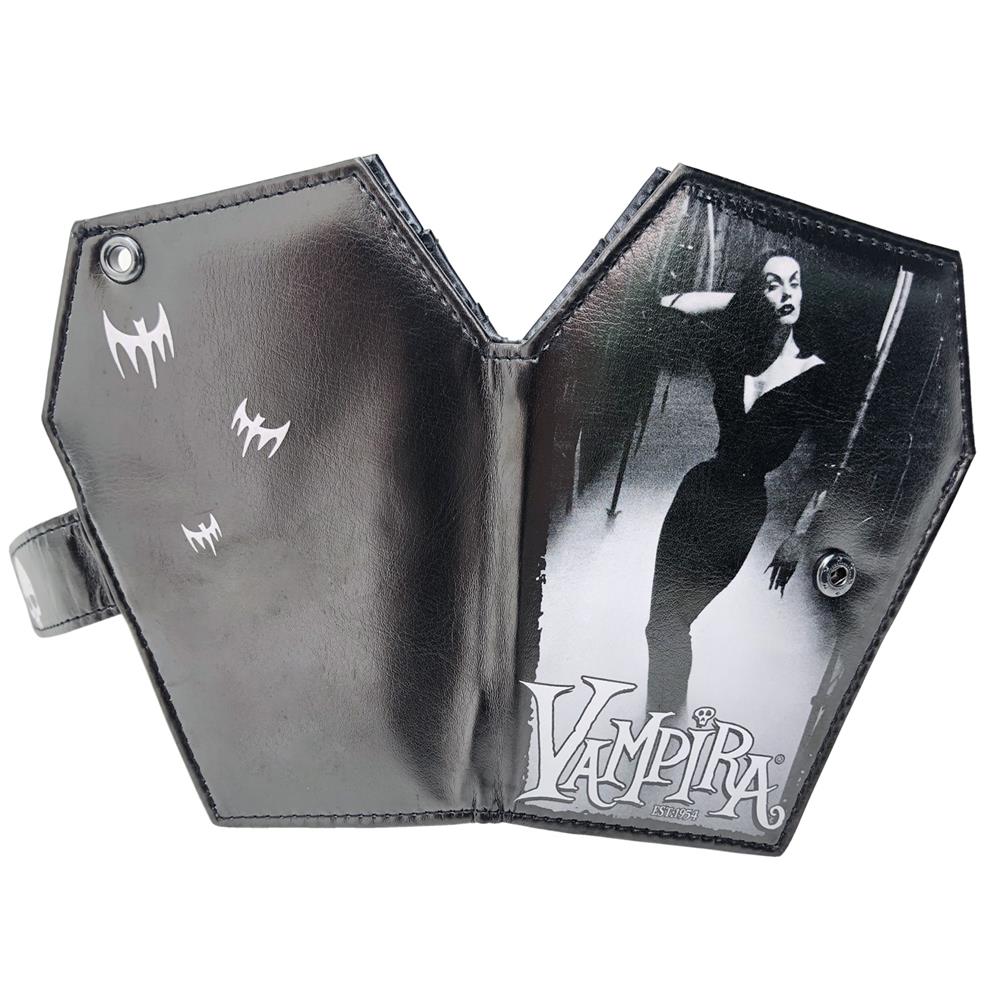 Vampira Mist Coffin Wallet - Kreepsville