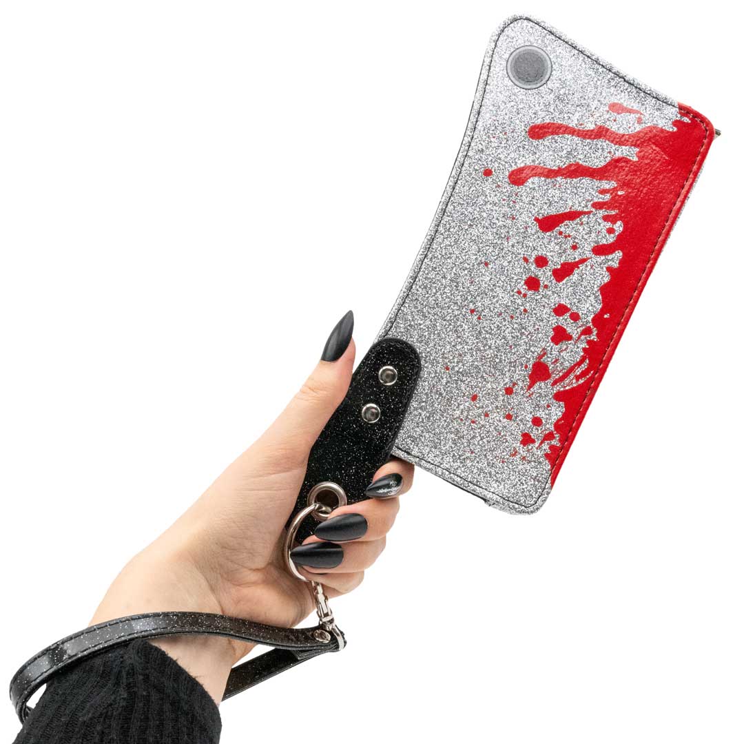 Glitter Cleaver Mini Clutch Wallet - Kreepsville