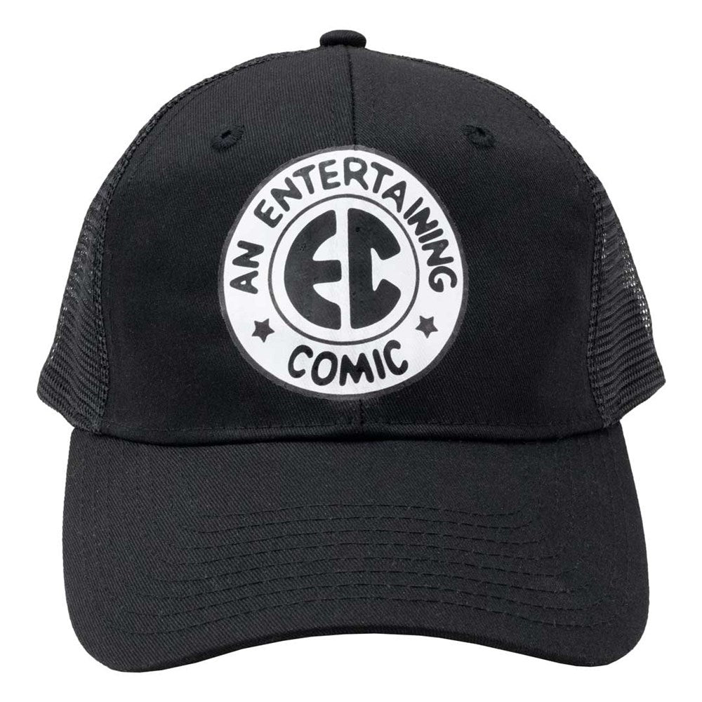 EC Comics Logo Black Trucker Hat - Kreepsville