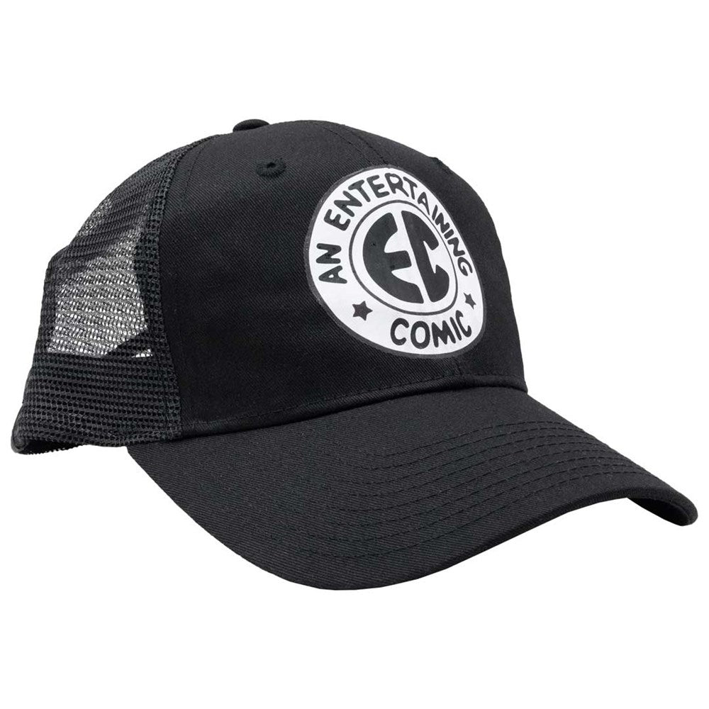 EC Comics Logo Black Trucker Hat - Kreepsville