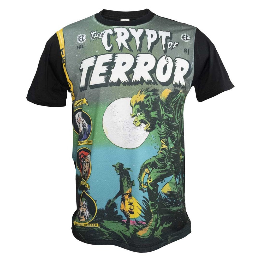 Crypt Of Terror Werewolf Moon Full Sub T-Shirt - Kreepsville